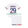Tenue Paris Saint-Germain Bradley Barcola 29 Enfant Exterieur 2025-2026 Maillot de Foot